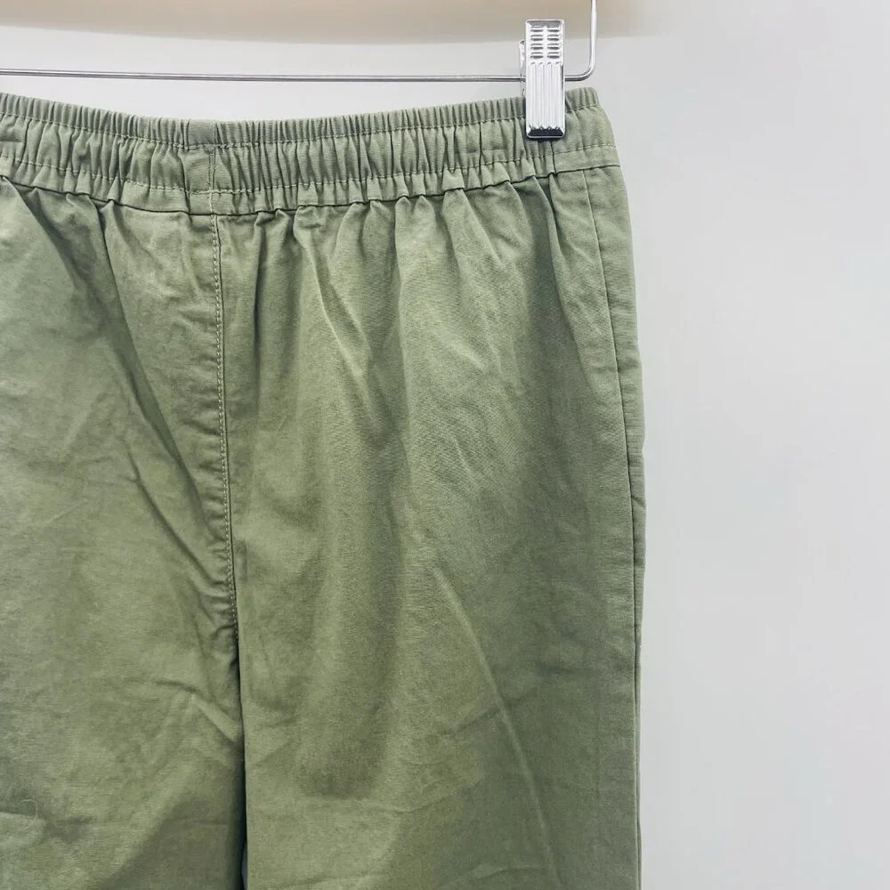 OshKosh B'Gosh Youth Boys Size 14/14A Drawstring Cotton Blend Jogger Pants Green